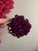 Mini Bougainvillea - purple | Wall Sculpture in Wall Hangings by Cristina Ayala. Item made of fabric & fiber