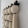 LUNA COLUMN No.1 | Modern Wall Hanging & Contemporary Art | Macrame Wall Hanging in Wall Hangings by Puvor. Item composed of wood & cotton compatible with boho and minimalism style