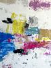 cmyk a | Collage in Paintings by Adam Collier Noel. Item composed of canvas and paper in contemporary style