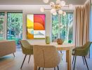 Sweet Escape | Mixed Media by TS ModernArt Studio. Item works with minimalism & mid century modern style
