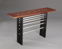 Fibonacci II | Console Table in Tables by Carol Jackson Furniture. Item made of wood with aluminum works with minimalism & contemporary style