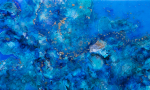 'FAIRY' - Luxury Epoxy Resin Abstract Artwork | Mixed Media by Christina Twomey Art + Design. Item made of synthetic