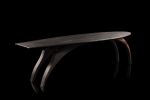 ‘Leap’ Table No1. in Ebonized English oak. Unique | Desk in Tables by Jonathan Field. Item made of oak wood works with contemporary & modern style