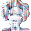 PRINCESS LEIA STAR WARS | Mixed Media by Virginie SCHROEDER | Los Angeles in Los Angeles. Item composed of canvas & paper