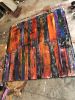 Urban Bliss | Oil And Acrylic Painting in Paintings by Tim Kim Design. Item made of wood works with urban style