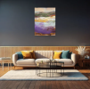 Large Abstract Acrylic Painting Neutral Colors Landscape | Oil And Acrylic Painting in Paintings by Simona Gocan. Item composed of canvas compatible with contemporary style