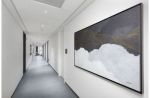 Faint Outlines | Oil And Acrylic Painting in Paintings by Tracie Cheng | The Health Center at Hudson Yards in New York. Item composed of canvas and synthetic