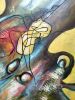 Sky World: Visions of Spiritual Bliss, acrylic on canvas | Oil And Acrylic Painting in Paintings by Lena Kolambet. Item composed of canvas compatible with contemporary style