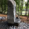 Window to the Past | Public Sculptures by Rock and A Soft Place Studios | Crystal Park 協和山莊 in Holmes. Item composed of stone