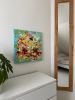 A happy day | Oil And Acrylic Painting in Paintings by Art by Geesien Postema. Item made of canvas works with boho & contemporary style