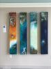Sanctuary, Tranquility, Strength, Deep Thoughhts | Mixed Media by Lifrancis Rojas. Item composed of wood and synthetic