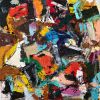 'The Webs We Weave' | Abstract Oil on Canvas Painting | Oil And Acrylic Painting in Paintings by Ethan Newman. Item composed of canvas in mid century modern or contemporary style