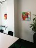Spring Cartwheel & Blossom Tumble | Paintings by Kirsty Black | RSM New Zealand (Auckland) in Auckland