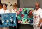 Fantasy iland. And Surprise town. Gift to childrens hospital | Oil And Acrylic Painting in Paintings by Margaret Alice Høiesen