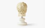 Alexander The Great Bust No:1 (Large) | Sculptures by LAGU. Item composed of marble compatible with traditional style