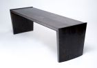 Parenthetical bench | Benches & Ottomans by Eben Blaney Furniture | Farnsworth Art Museum in Rockland. Item composed of wood
