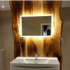 Walnut Bathroom Wall Panel | Paneling in Wall Treatments by Handmade in Brighton. Item composed of walnut