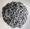 "FLUX - JACK"  sculpture / organic, dynamic, kinetic object | Sculptures by JAN PAUL. Item composed of metal compatible with contemporary and industrial style