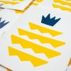 Geometric abstract fruit screen prints | Prints by LEMONNI. Item made of paper