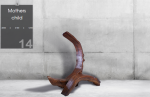 Mothers child | Sculptures by Andrew Chaplin. Item composed of wood