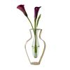 Droplet Wide Vase - Menta | Vases & Vessels by Kitbox Design. Item made of steel with glass works with minimalism & contemporary style