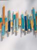 Shockwave | Sculptures by Tim Kim Design. Item composed of wood compatible with contemporary style