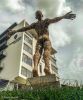 Faith | Public Sculptures by Anton Smit | Menlyn Maine Central Square in Pretoria. Item composed of metal