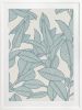 Rubbery Leaf Design - 1 & 2 - Sky - Framed Art | Prints by Patricia Braune. Item composed of paper
