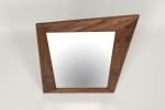 New Mid Century Style Solid Walnut Mirror | Decorative Objects by Wood and Stone Designs. Item made of walnut & glass