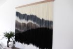 Tapestry Artwork | Wall Hangings by CER Dye Design. Item made of wool works with contemporary & coastal style