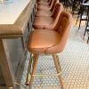 Inner Diamond Bar Stool - 7020 | Chairs by Richardson Seating Corporation | Bernie's Chicago in Chicago. Item composed of brass