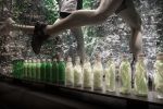 Represent Rocks with Plastic Botttles | Public Sculptures by Shiho Minami | Isetan Men's in Shinjuku City. Item made of synthetic