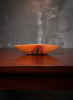 Sculptural Hand-Turned Pearwood Bowl | One-of-a-Kind Luxury | Decorative Bowl in Decorative Objects by Holzkunst Samuel Meisinger. Item made of wood compatible with art deco and modern style