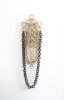 "Lilla" ceramic chain sculpture | Wall Sculpture in Wall Hangings by Asmaa Aman Studio. Item composed of ceramic in boho or eclectic & maximalism style