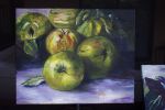 The Sweetness of His word in season | Oil And Acrylic Painting in Paintings by HEIDY GONZALEZ - GONZALEZ ART DESIGN. Item composed of canvas in contemporary or country & farmhouse style