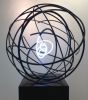 Neon Orb | Sculptures by Mark Beattie MRSS | M Victoria St in London. Item composed of copper