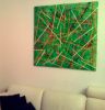 SHANGHAI | Oil And Acrylic Painting in Paintings by Stefano Gramantieri. Item made of canvas