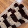 Brown Area Rug - Handwoven Moroccan Berber Wool Rug, Chocol | Rugs by Berber Luxe. Item composed of wool compatible with boho and art deco style