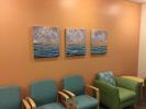 Lavender Lavations | Oil And Acrylic Painting in Paintings by Mark Bueno | Eating Recovery Center | Insight Behavioral Health Corporate Headquarters in Denver. Item made of wood with canvas