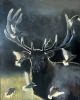 Veil of Twilight | Oil And Acrylic Painting in Paintings by Amanda Gough Fine Art. Item composed of canvas in country & farmhouse or rustic style