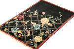 Rug & Kilim’s Gift-Size Chinese Art Deco Rug in Black | Area Rug in Rugs by Rug and Kilim