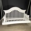 Adalyn Porch Swing Bed | Swing Chair in Chairs by Lumber2Love. Item made of wood compatible with mid century modern and contemporary style