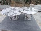 Coffee Table Calacatta Viola Marble | Tables by Babil Stone. Item made of stone works with minimalism & art deco style