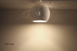 Claylight Flush Mount 9" | Flush Mounts by lightexture. Item made of ceramic works with boho & minimalism style