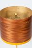 Rock Base and Sapele Shade Table Lamp | Lamps by Tapio. Item composed of wood & copper compatible with contemporary and art deco style