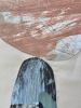Meditation 6 | Collage in Paintings by Lizzie DiSilvestro. Item composed of canvas compatible with contemporary and modern style