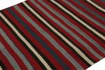 Rug & Kilim’s Afghan Tribal Kilim Rug in Red with Geometric | Area Rug in Rugs by Rug and Kilim