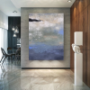'Big Sur V' | Paintings by Christina Twomey Art + Design. Item made of canvas works with minimalism & contemporary style