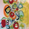Enrapture🔴 | Oil And Acrylic Painting in Paintings by Darlene Watson Abstract Artist. Item composed of canvas and synthetic