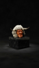 Hand-Carved Mythological Sculpture in Natural Wood | Decorative Objects by Holzkunst Samuel Meisinger. Item composed of wood compatible with art deco style